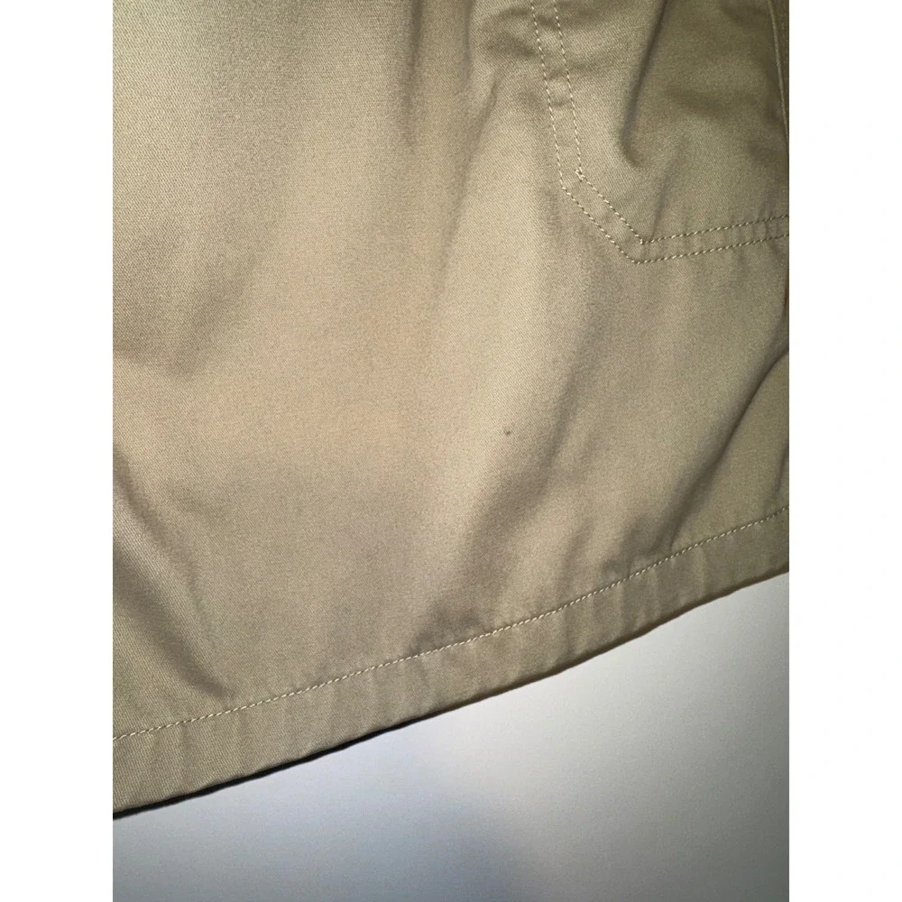 Under Armour Cargo Shorts Mens 38 Brown Khaki 12 in Inseam Preppy Casual UA Logo